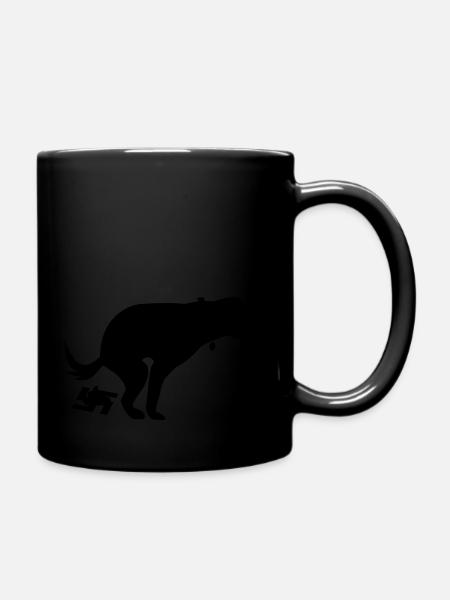 Chien caca 2 - Mug uni - noir