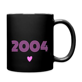 Born in 2004 daughter - Full Colour Mug - black - Right
