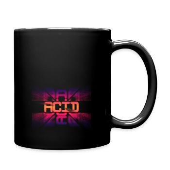 Acid House Techno EDM Party Festival DJ Rave - Tasse einfarbig - Schwarz - Rechts