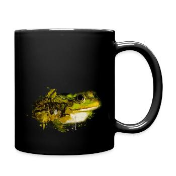 Frogs, Toad, Tree Frog, Frog - Full Colour Mug - black - Right