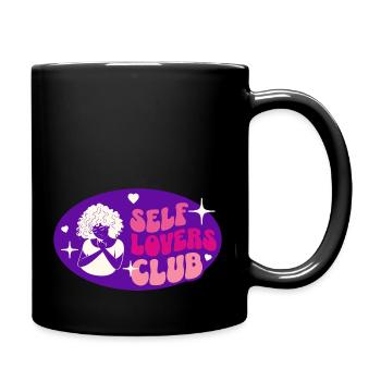 self love club - Full Colour Mug - black - Right