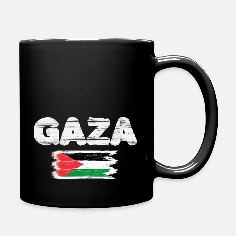 Gaza - Mug uni - noir
