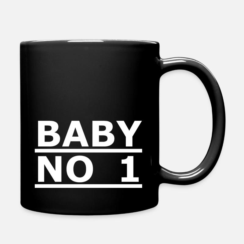 BABY NO 1 - Full Colour Mug - black