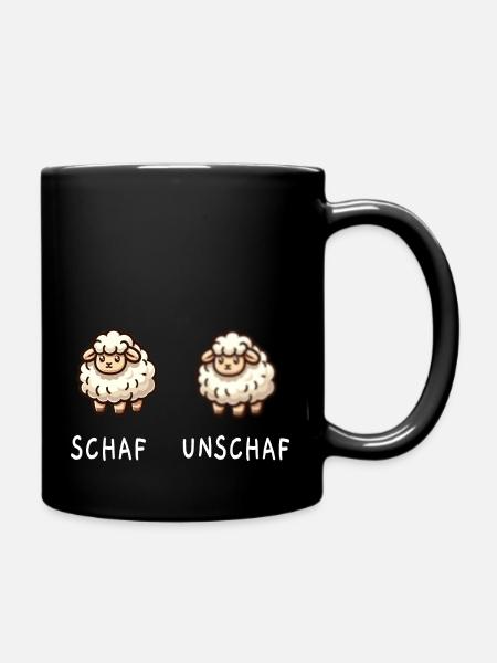 Moutons et moutons - Mug uni - noir