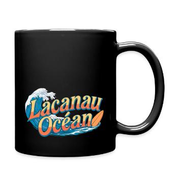 Lacanau Océan - Mug uni - noir - Droite