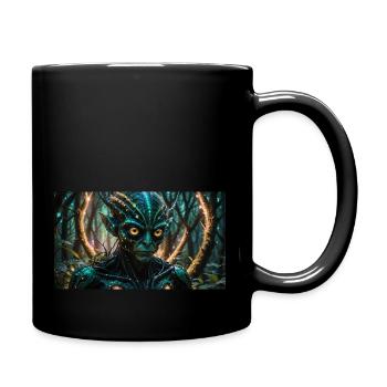 Alien 3 - Tasse einfarbig - Schwarz - Rechts