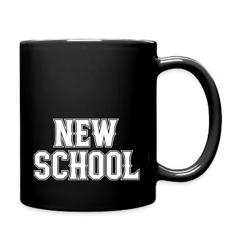 New School - Mug uni - noir - Droite