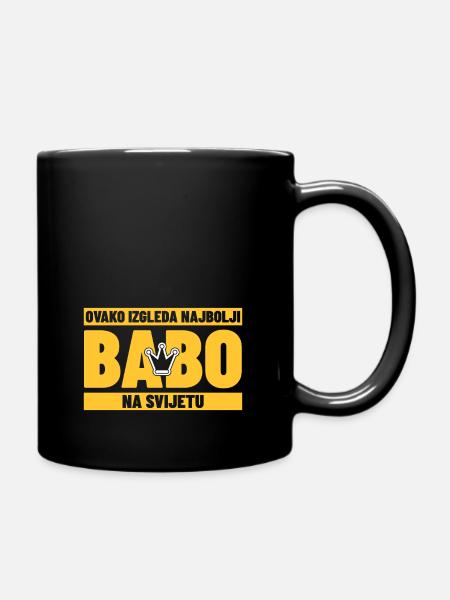 BABO - Mug uni - noir