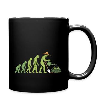 Evolution Jardinage Jardinage jardinage jardinage - Mug uni - noir - Droite
