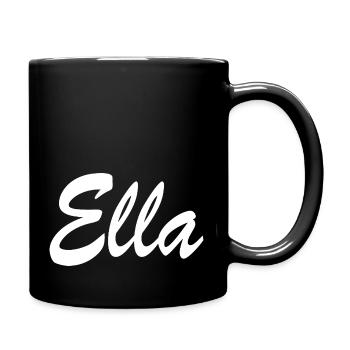 Ella - Tasse einfarbig - Schwarz - Rechts