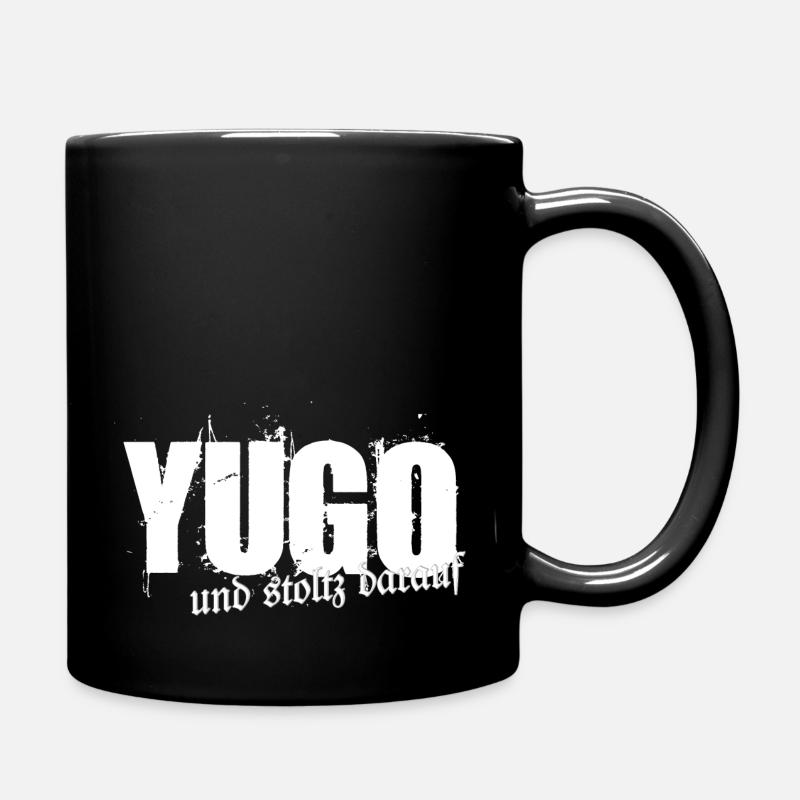 Yugo und stolz daraufstolzer - Tasse einfarbig - Schwarz