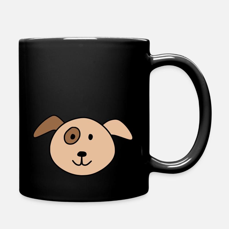 Chien mignon - Mug uni - noir