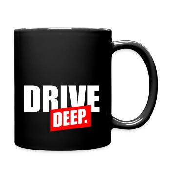 Conduisez en profondeur - Mug uni - noir - Droite