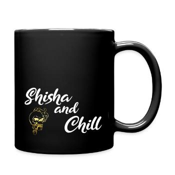 Shisha and Chill White - Full Colour Mug - black - Right