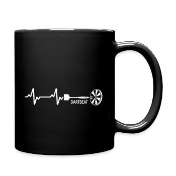 Darts Dart player darts "dartbeat" - Full Colour Mug - black - Right