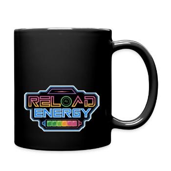 ENERGIE AUFLADEN - Tasse einfarbig - Schwarz - Rechts