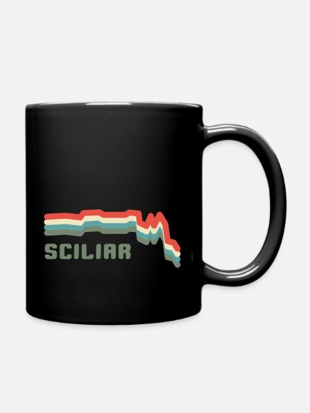 Sciliar 2563 Dolomiti Sciliar Dolomites South Tyrol - Full Colour Mug - black