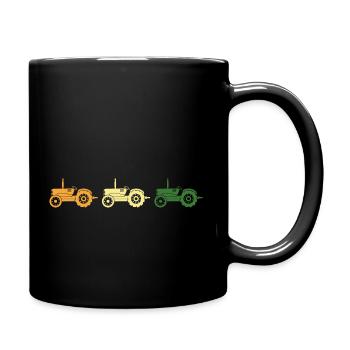 Tracteur Tracteur Conducteur Agriculteur Tracteur De Terrain - Mug uni - noir - Droite