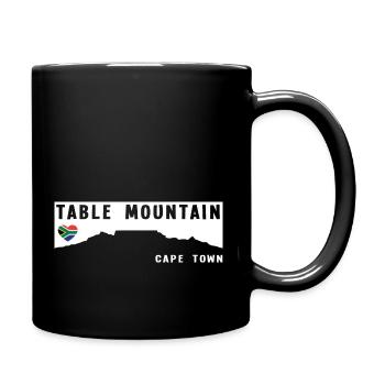 Cape Town Kapstadt Table Mountain Tafelberg Berg - Full Colour Mug - black - Right