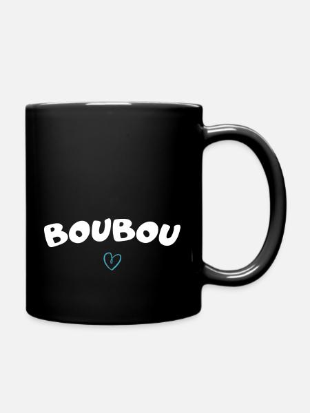 cadeau fete des peres pour boubou - Mug uni - noir