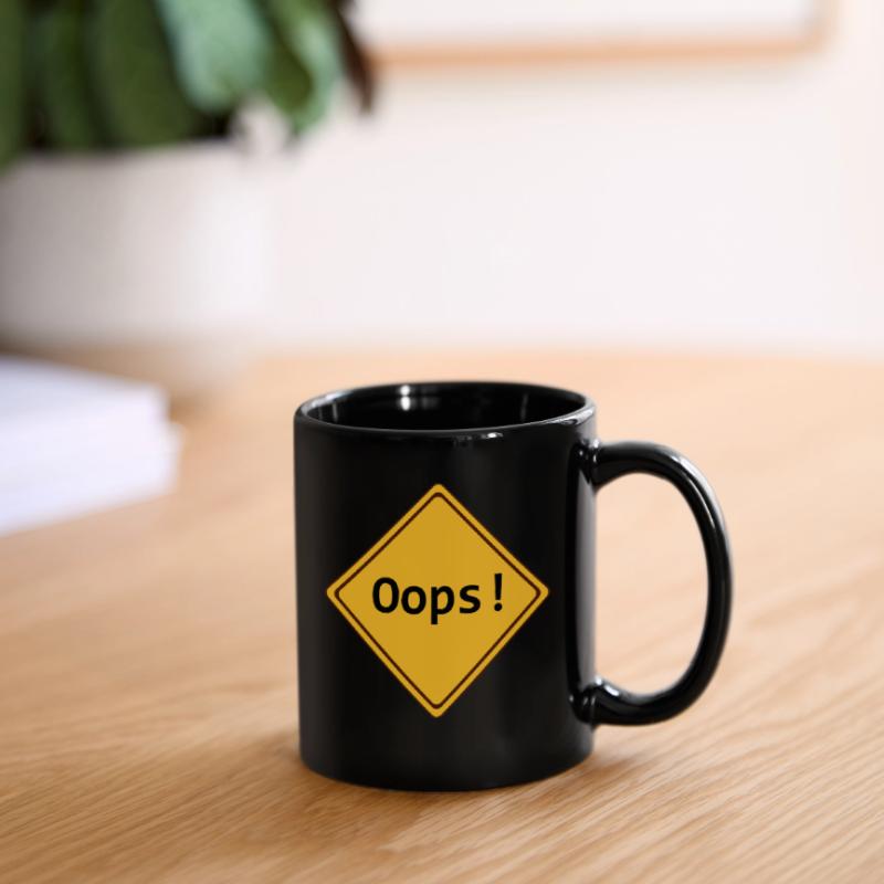 error, oops !, customizable Full Colour Mug