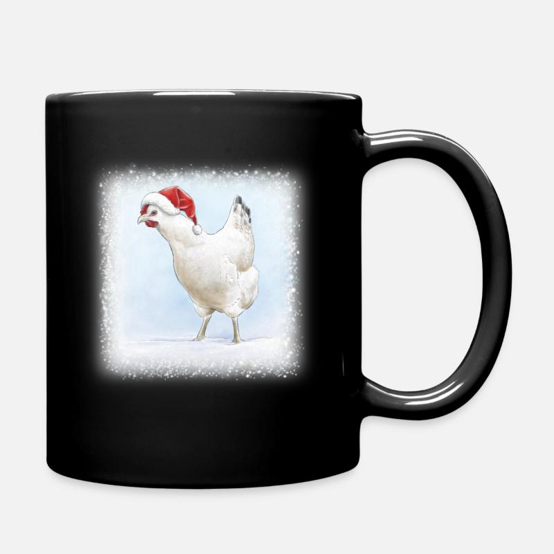 X-Mas Hen - Mug uni - noir