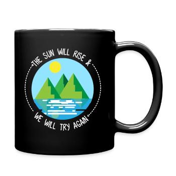 nature - Mug uni - noir - Droite