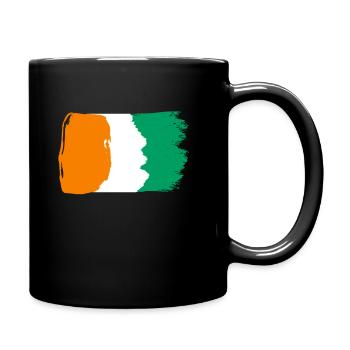 Cadeau de pays de l'équipe de football de Côte d'Ivoire - Mug uni - noir - Droite