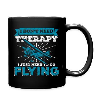 Pilote pilote - Mug uni - noir - Droite