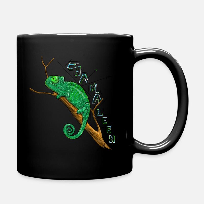 chamaeleon - Mug uni - noir