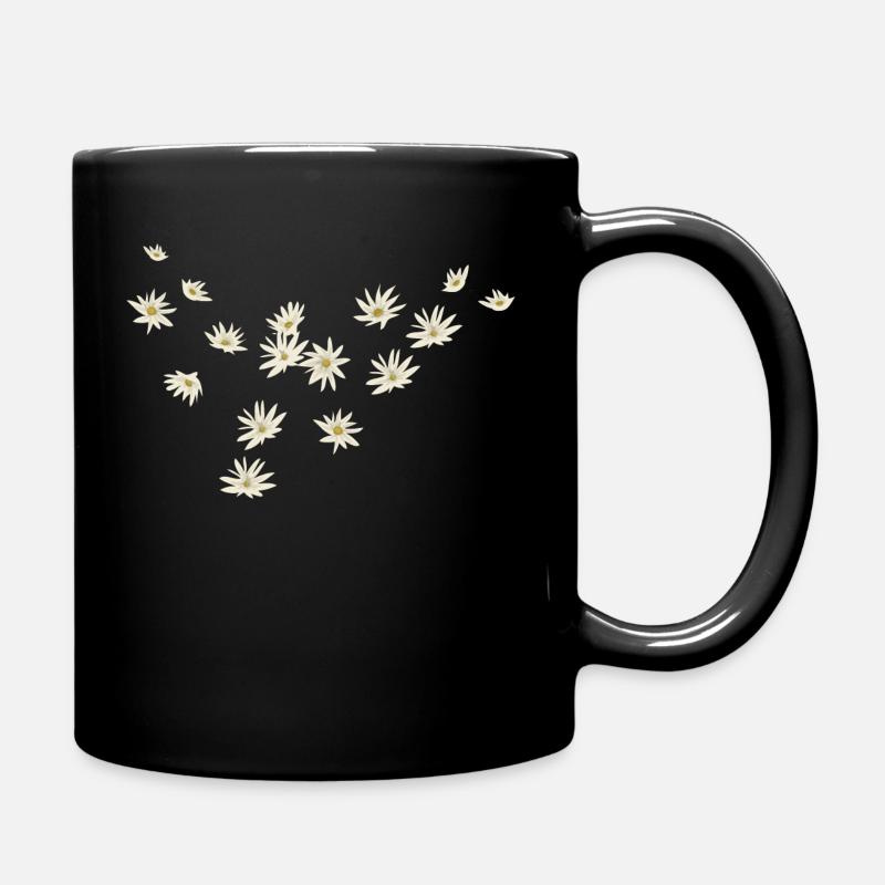 Gaenseblume Printemps Idée cadeau naturel - Mug uni - noir