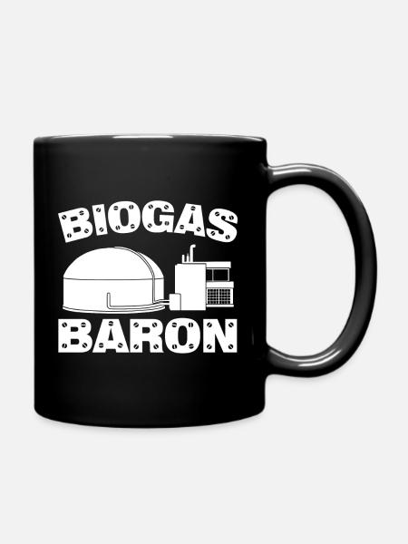 Agriculture Farm Gift · Biogas - Full Colour Mug - black