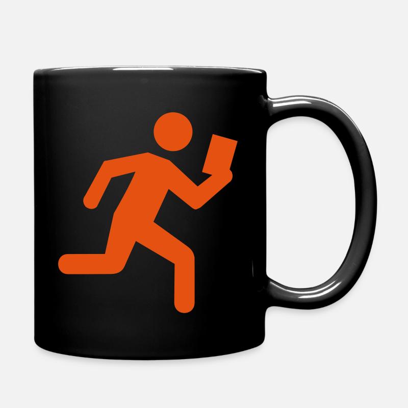 Orienteering - Full Colour Mug - black