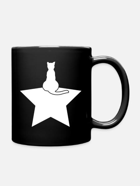 CATSTAR - Mug uni - noir