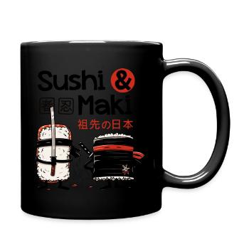 Sushi & Maki - Mug uni - noir - Droite