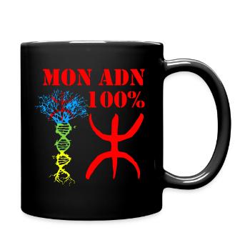 My 100% Amazigh DNA - Full Colour Mug - black - Right