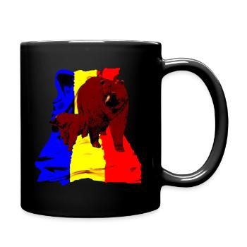 romania - Full Colour Mug - black - Right