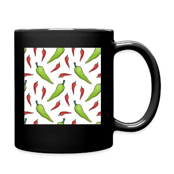 Jardinage Cou Gaiter Cayenne Poivre Jardin Cou - Mug uni - noir - Droite