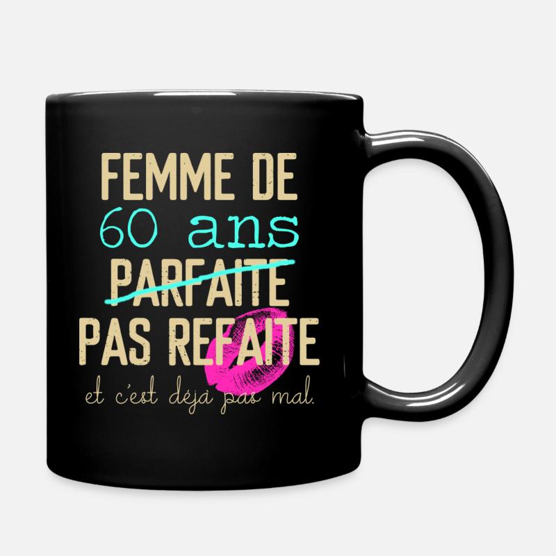 Anniversaire 60 ans - Mug uni - noir