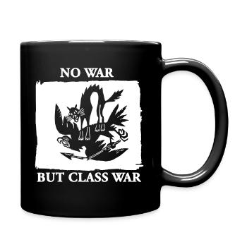 No war but class war - Full Colour Mug - black - Right