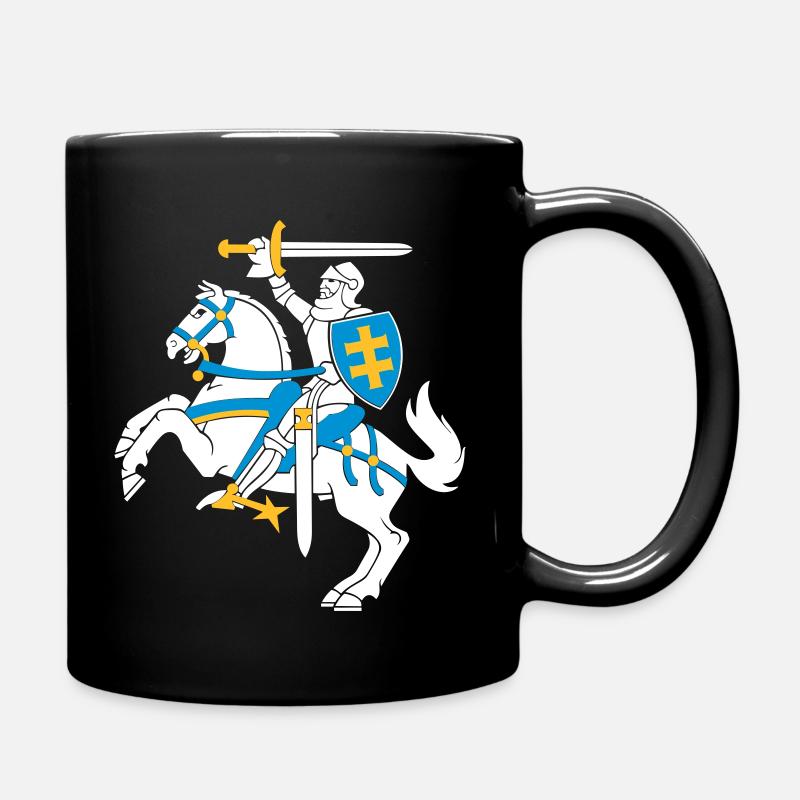 Vytis - Tasse einfarbig - Schwarz