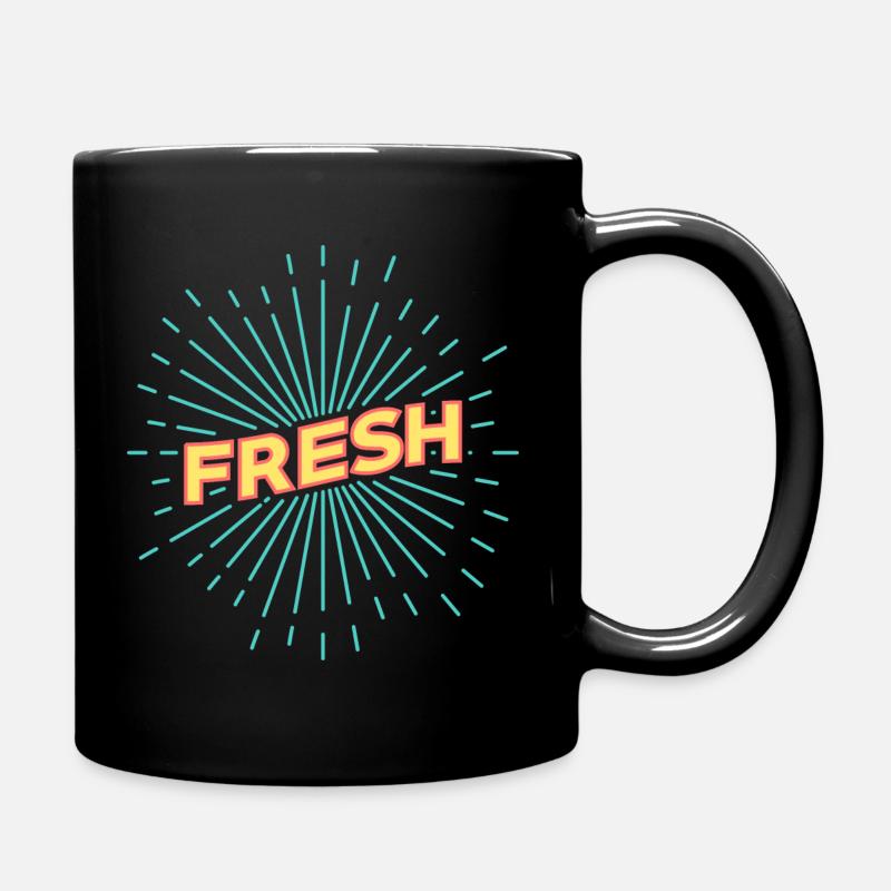 Fresh - Tasse einfarbig - Schwarz