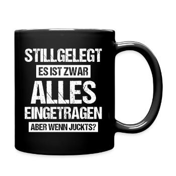 Stillgelegt Auto Tunner - Tasse einfarbig - Schwarz - Rechts