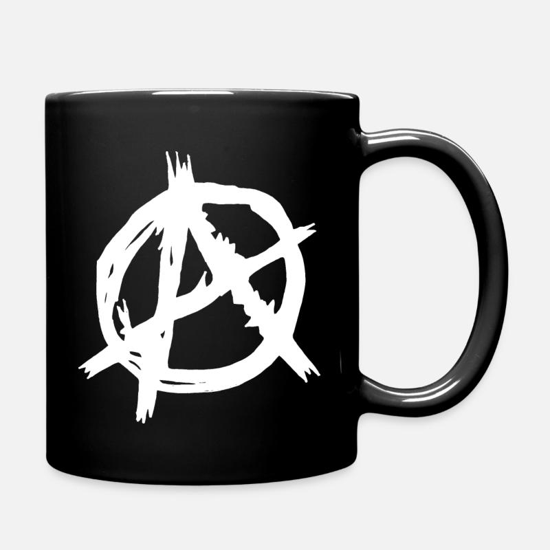 Anarchie - Tasse einfarbig - Schwarz