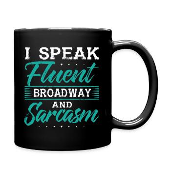 Théâtre théâtre actrice scène comédie musicale - Mug uni - noir - Droite