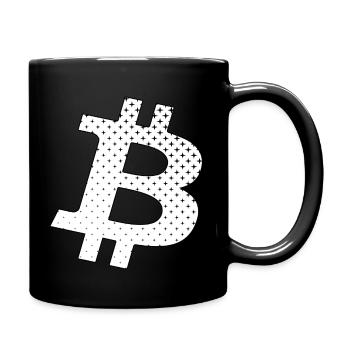 Bitcoin - Full Colour Mug - black - Right