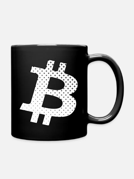 Bitcoin - Tasse einfarbig - Schwarz