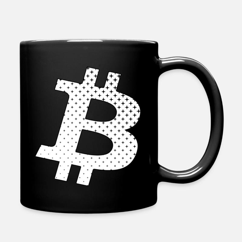 Bitcoin - Tasse einfarbig - Schwarz