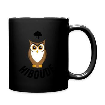 hiboude - Mug uni - noir - Droite