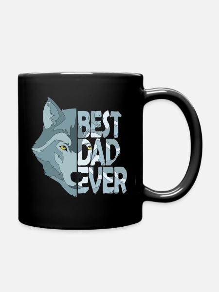 Bester Vater aller Zeiten - Tasse einfarbig - Schwarz